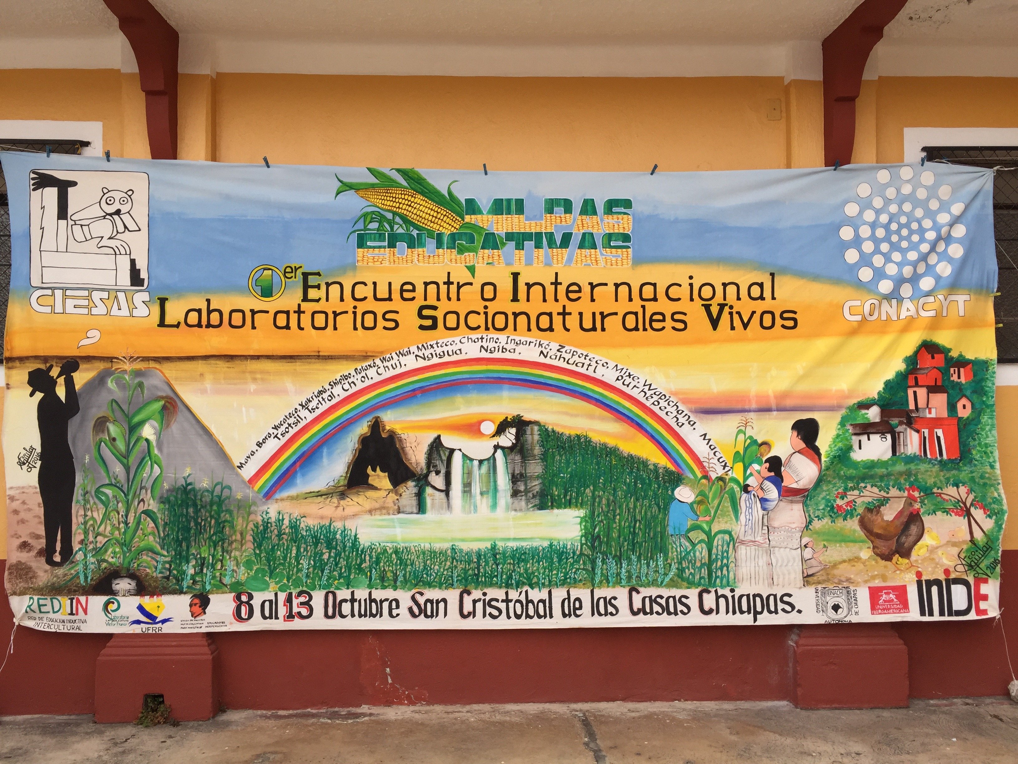Participación en el Primer Encuentro de Laboratorios Socio Naturales en San Cristobal de las Casas
